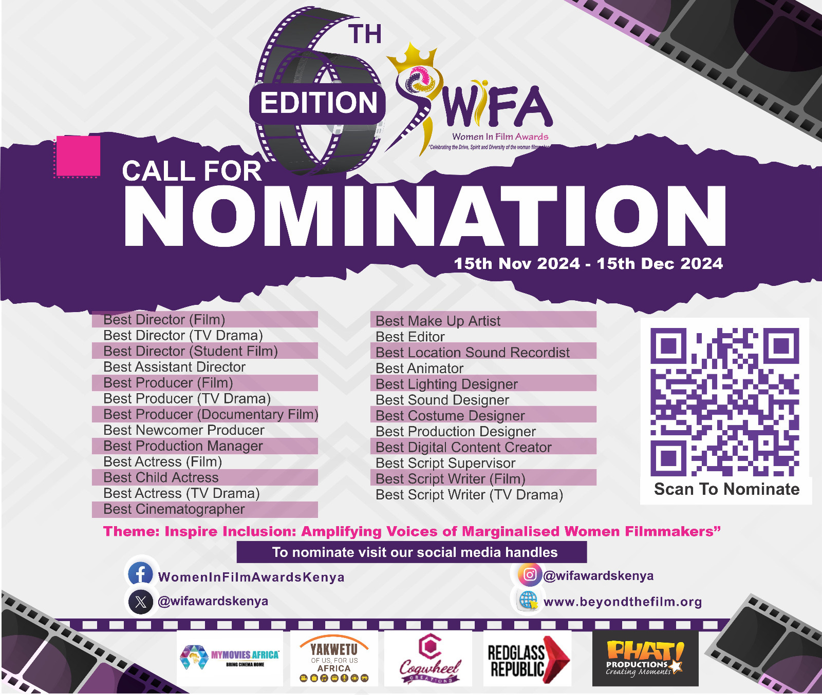CALL FOR NOMINATION WIFA 2025